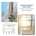 thumbnail image 3 of 2 Sets Security Window Sash Locks Window Anti-Theft Locks Useful Security Locks, 3 of 6