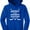 Blue, variant on Hockey Season Pullover Kids Hoodie - Perfect Gift for Young Hockey Lovers - Quality Cozy Fleece Pullover - Athletic-Inspired Apparel - Boys and Girls Sporty Gray Hoodie - Small Gray