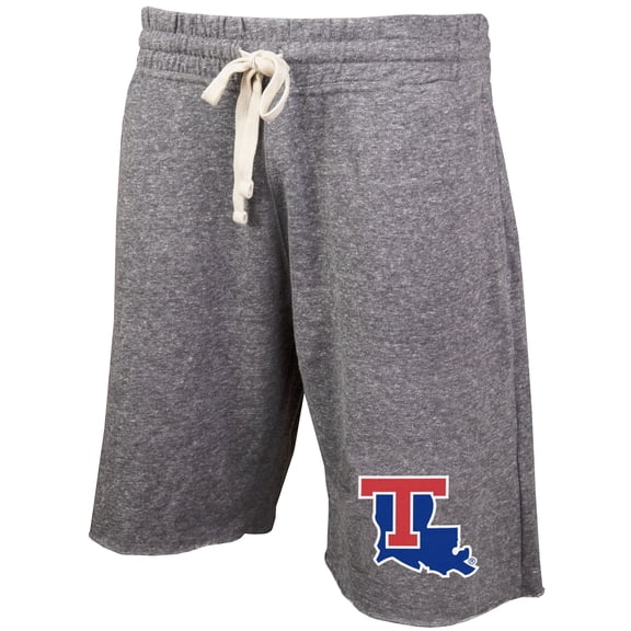 Men's Concepts Sport Gray Louisiana Tech Bulldogs Mainstream Terry Shorts