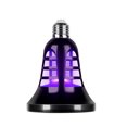 thumbnail image 3 of Lámpara de trampa de insectos LED Choque eléctrico Fly Bug Eliminación de plagas Iluminación silenciosa para el hogar Interior al aire libre, E26 Speravity HA004774-04, 3 of 7
