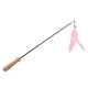 thumbnail image 1 of Juguete de varita para gato, divertido palo para gato, palo retráctil para gato, juguete de plumas para gato, claridad notable, 1 of 8