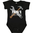 thumbnail image 3 of Inktastic Papa Little Helper Boys Baby Bodysuit, 3 of 5