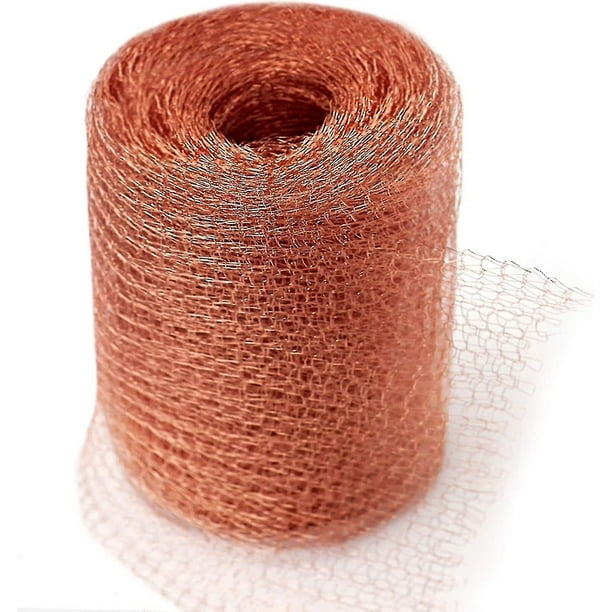 Red de cobre para roedores de 6m, antibabosas, Caracol, ratones, ratas, pájaros, nematodos, Red de punto de cobre Ferramol
