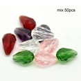 thumbnail image 3 of veasfak 50Pcs Drop Beads, Assortment Faceted Spacer Beads for DIY Craft Adults Necklaces, 3 of 9