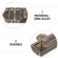 thumbnail image 3 of 1 Pc Zinc Alloy Antique Door Window Latch Vintage Security Sliding Bolt Lock, 3 of 6