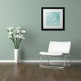 thumbnail image 3 of Trademark Fine Art "Aqua Treasure IV" Canvas Art by Daphne Brissonnet, White Matte, Black Frame, 3 of 4