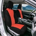 thumbnail image 6 of For 2021-2024 Nissan Rogue S SV SL Platinum Midnight Ed. FH Group Neoprene Custom Fit Car Seat Covers Waterproof Red - Front, 6 of 6