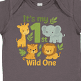 thumbnail image 4 of Inktastic First Birthday Safari Jungle Animals Boys or Girls Baby Bodysuit, 4 of 5