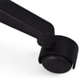 thumbnail image 3 of Simpli Home Chaise de Bureau Pivotante Réglable en Similicuir, Noire, 3 of 8
