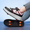 thumbnail image 3 of Kids Roller Shoes Sneakers with Wheels - Premium Sport Roller Skate Sneaker for Boys Girls Christmas Birthday Children Show Gift, 3 of 10