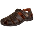 thumbnail image 1 of Huarache Para Hombre CASTALIA 535-108 Café con Velcro, 1 of 3