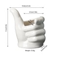 thumbnail image 6 of Yuedong Indoor Tabletop Plant Pots Vases Flowerpot Home Garden Decor Multi-size Ceramic Desktop Decoration Planters, 6 of 13
