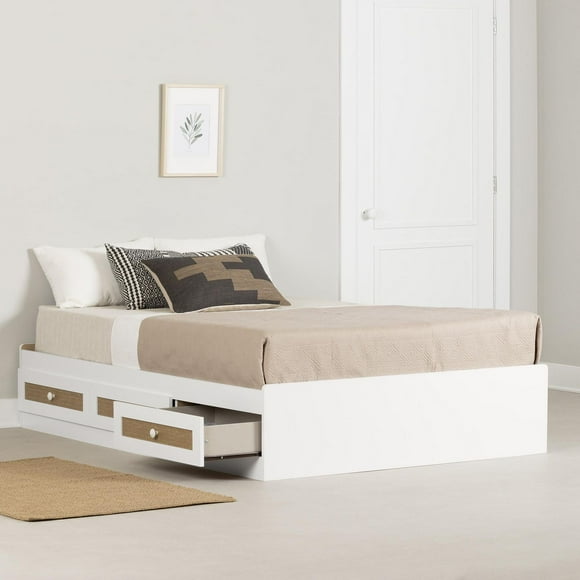 Mates Bed with 3 Drawers from the collection Bloom South Shore