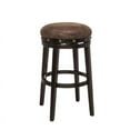 thumbnail image 4 of Hillsdale Benard 30.38" Wood Farmhouse Bar Stool in Brown Finish, 4 of 4