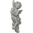 thumbnail image 2 of Ekena Millwork 10 5/8"W x 9 3/8"H x 1 1/8"P Pompeii Angel Corner Onlay, Right, 2 of 6