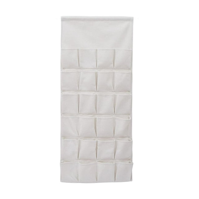Calendario de Adviento de Navidad Yuyangstore con 24 bolsillos colgante