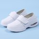 thumbnail image 4 of Zapatos Planos Versátiles Médicos Restaurante Loafer Enfermero Liviano Zapato para Mujer Cuero Transpirable, 4 of 9