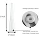 thumbnail image 2 of 100 Uds. Tapón de pelota de Yoga, kit de reemplazo de pelota deportiva para ejercicio físico, pasador de tapón de aire para piscina y cama inflable, 2 of 5
