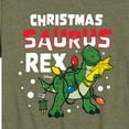 thumbnail image 3 of Toy Story - Christmas Saurus Rex - Toddler And Youth Short Sleeve Graphic T-Shirt, 3 of 5