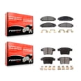 thumbnail image 1 of Positive Plus Front Rear Semi-Metallic Brake Pads Kit for Car Ford Five Hundred Freestyle Taurus X Mercury Sable Montego KPF-100036, 1 of 8