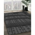 thumbnail image 2 of Ahgly Company Indoor Rectangle Patterned Charcoal Black Area Rugs, 2' x 5', 2 of 6
