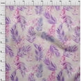 thumbnail image 4 of oneOone Polyester Spandex Purple Fabric Tropical Leaf Fabric For Sewing Printed Craft Fabric By The Yard 56 Inch Wide, 4 of 6
