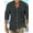 Gray, variant on Men's Linen Cotton Shirts Long Sleeve Regular Fit Casual Solid Shirt Lightweight Summer Beach Tops Black XXL