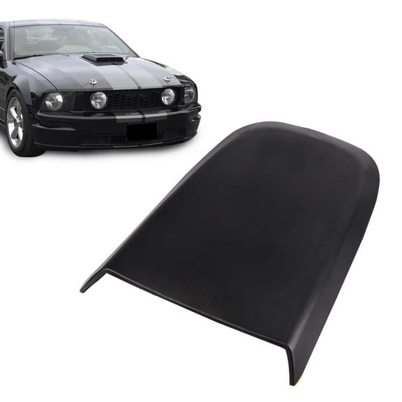 PIT66 Front Racing Air Vent Hood Scoop Fit for 05-09 Ford Mustang GT V8 2-Door