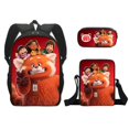 thumbnail image 2 of Disney Turning Red Pixar Anime mochila para niños lindas niñas mochila impresa juguetes para niños regalos de cumpleaños Mei KrasnoBear zhangyuxiang unisex, 2 of 2