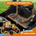 thumbnail image 4 of Joyracer 4X4 Jouet UTV à Chevaucher 24 Volts avec 2 Places, 4*150 W 5 Mi/h Quad pour Enfants avec Télécommande, Rangement, Arc à Tirer, 3 Vitesses, Musique Bluetooth, Rouge, 4 of 12