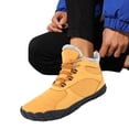 thumbnail image 4 of Botas Del Desierto Zapatos Piel Cálidos Felpa Invierno Antideslizantes para Hombres Y Mujeres, 4 of 9