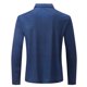 thumbnail image 3 of Blusa y camisa de manga larga con cuello vuelto para hombre, estilo informal de negocios, de moda, con media cremallera y manga larga con cuello vuelto para hombre., 3 of 5