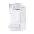 thumbnail image 2 of Automatic Bird Feeder Cage Bowl Spacious Storage Easy Installation for Budgies Lovebirds Conures, 2 of 9