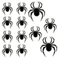 thumbnail image 2 of PRETXORVE Halloween Decorations, 12PC Halloween Spider Decoration for Home Decor DIY Wall Decal Bathroom Indoor Hallowmas Party Supplies, 2 of 9