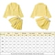 thumbnail image 2 of Falda Conjunto de faldas de camisa de manga larga para niñas bebés Conjunto de ropa de botones (Amarillo 18-24m) Ygjytge Amarillo T 18/24 M Única para Niña, 2 of 9