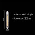 thumbnail image 2 of 100PCS Fishing Float Light Stick Fluorescent Lightstick LED Fluorescent Dark Glow Sticks Fishing Flo, 2 of 5