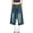Dark Blue, variant on Zulora Women's Wide Leg Cropped Jeans High Waist Vintage Wash Loose Fit Casual Denim Pants with Pockets