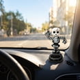 thumbnail image 4 of 2026 Halloween Party Supplies Halloween Solar-powered Car Figurine Ornaments Halloween Rocking Room And Outdoor Courtyard Party Decorations Day Of The Dead Celebration, 4 of 7