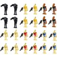 thumbnail image 1 of 24 piezas Star Wars batalla droides bloques de construcción Mini figuras juguetes regalos esquí esquí Gafas de esquí, 1 of 5
