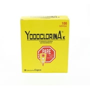 Yodoclorina Furazolidona Anti-diarreico - Antidiarreico 100 Tab (Pack of 12)