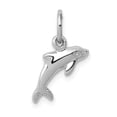 thumbnail image 1 of FB Jewels 14k White Gold Dolphin Charm, 1 of 3