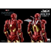 THREEZERO - Marvel Infinity Saga Iron Man Mark 3 Dlx 1/12 Scale Action Figure (Net), Threezero, Gifts