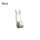 thumbnail image 5 of Inteprter Ganchos de rodillo de enrejado Kit de invernadero resistente a la intemperie Diseño único Soporte de crecimiento Colgador de vid Jardín y Patio 6 piezas, 5 of 6