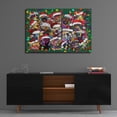 thumbnail image 4 of Epic Art 'Christmas Collage' by Dean Russo, Acrylic Glass Wall Art, 36"x24", 4 of 8