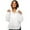 White, variant on Duoif Puffer Jacket Womens, Women's Quilted down Coat - Stand Collar Winter Warm Jacket Jackets for Women Black L
