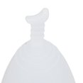 thumbnail image 4 of 10pcs Soft Silicone Menstrual Cup Set Portable Flexible Reusable Crescent Stem Period Cup for Women White, 4 of 4