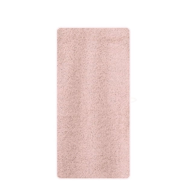 Nvzi Toallas de 3 piezas, 27,56 x 55,12 pulgadas, toalla absorbente gruesa de vellón coral, liviana, toallas de secado rápido para su baño (rosa)