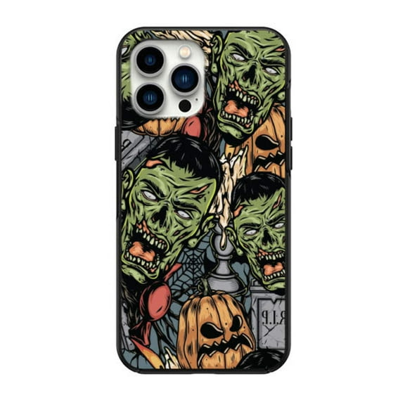 Halloween Zombie Pattern Case for iPhone 14 14 pro 14pro max 13 12 11 Pro Max Case iPhone 13 12 Mini XS Max XR 6 7 Plus 8 Plus