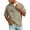 Beige01, variant on Dwelliawo Men's Summer Henley Shirts Casual Acid Wash Stylish Button T Shirt Solid Color Retro Tees Muscle Classic Short Sleeve Tops Black L