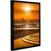 ArtWall Steve Ainsworth "Sanibel Sunrise III" Gallery-Wrapped Floater-Framed Canvas